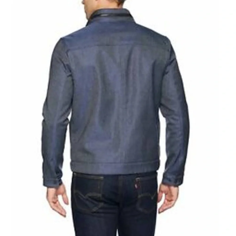 Levi's Men's Soft Shell Stand Collar Commuter Trucker Jacket Size Medium